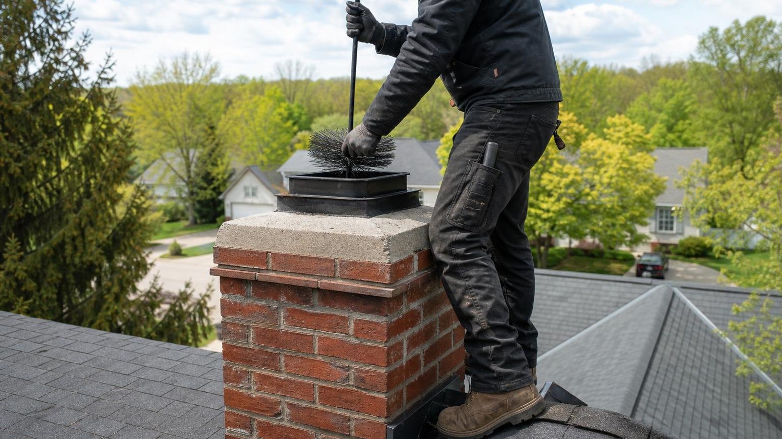 Local chimney sweep & inspection for Blaine homes